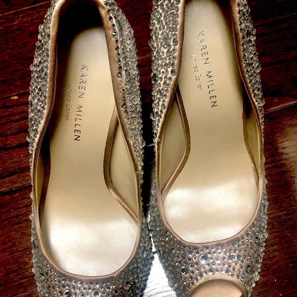 Karen Millen size 38 Evening Sparkling Shoes